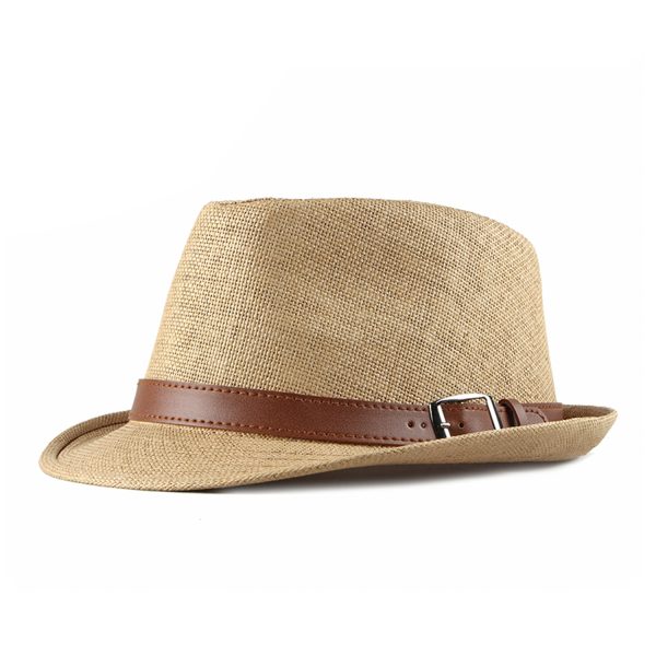 chapeau de paille avec liseré