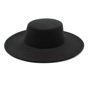 chapeau français à large bord