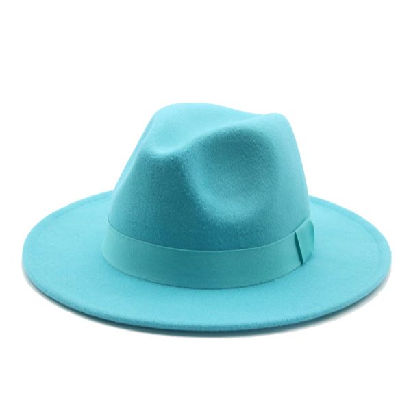 chapeau femme américain Fedora coloré