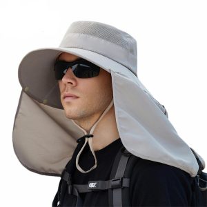 chapeau bob protège-nuque