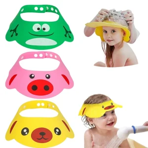 chapeau de bain coloré