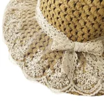 chapeau dentelle pour enfant