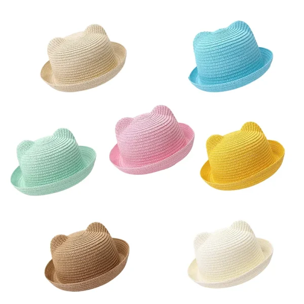 chapeau de paille enfant