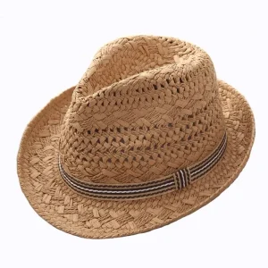 chapeau de soleil en raphia
