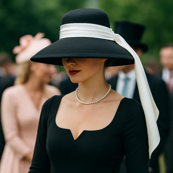 chapeau mariage vintage