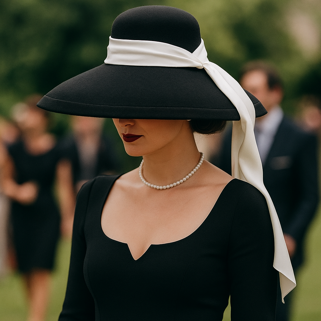 chapeau élégant cérémonie