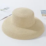 chapeau de soleil femme large bord
