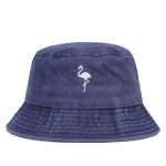 headwear flamant rose en denim