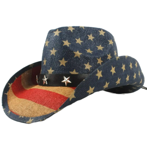 chapeau de cowboy en paille