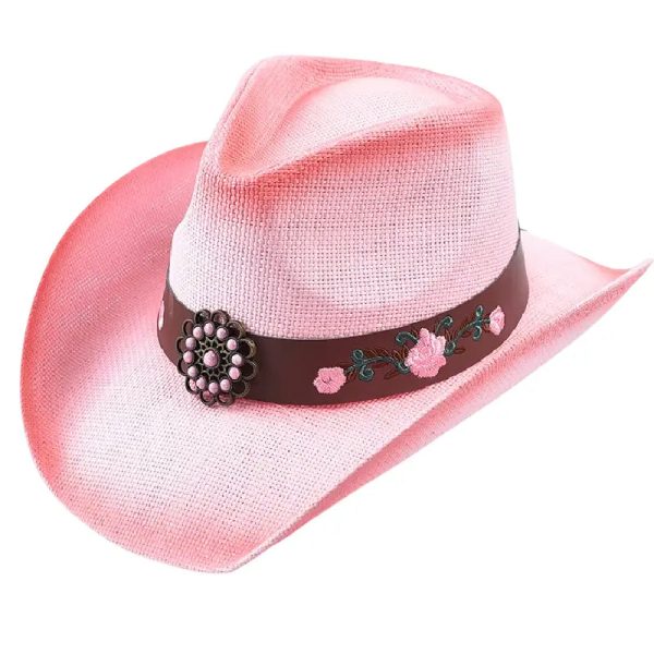 chapeau country paille