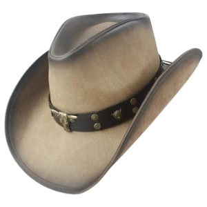 Chapeau Country en Cuir