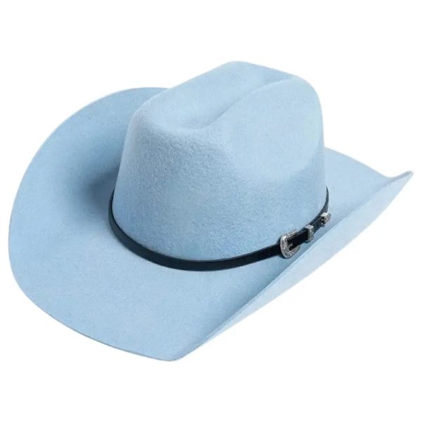 Chapeau de Cowboy Bleu
