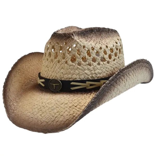 Chapeau Cowboy Été en paille