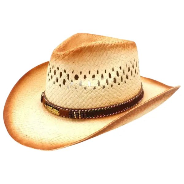 chapeau cowboy ventilé