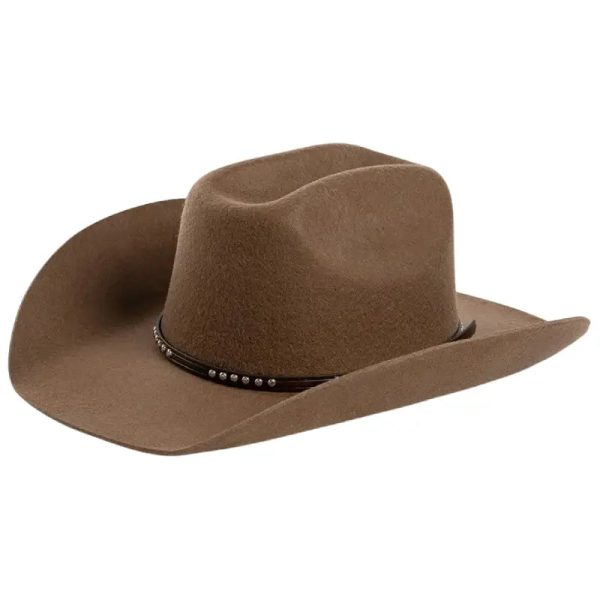 chapeau texan en feutre