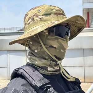 chapeau randonnée style militaire
