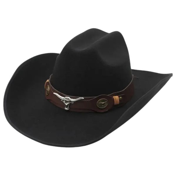Chapeau Western Noir