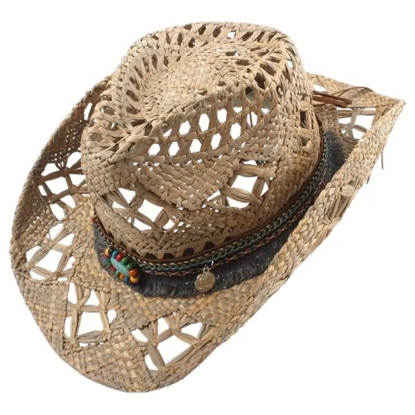 chapeau western paille